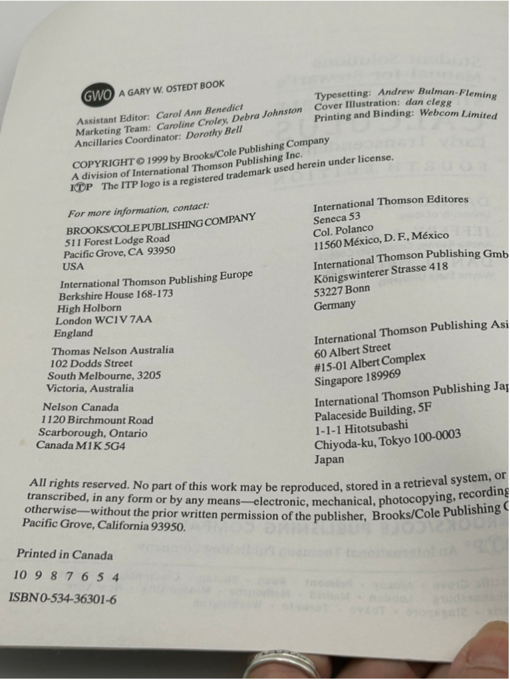 Brooks/Cole Single Variable Calculus Student Solutions Manual One Size Brown - Picture 4 of 6